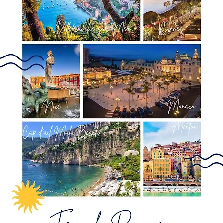 아파트 Aux Portes De Monaco *